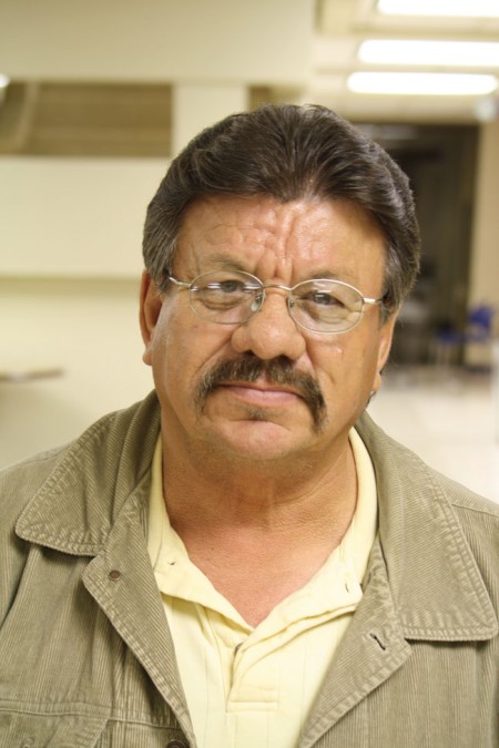 Carlos Rodriguez, former ASARCO worker and environmental advocate, is concerned about the real amount of toxic material left in ASARCO (Raymundo Aguirre/Borderzine.com)