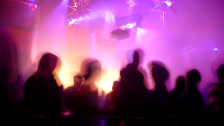 Nightclub Scene stockphoto
