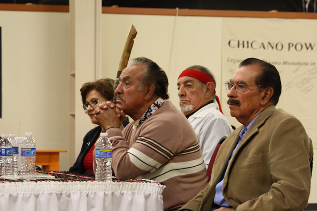 Carmen Rodríguez, Jesús B. Ochoa, Alfonso Frías and Jesús Quesada. (Raymundo Aguirre/Borderzine.com)
