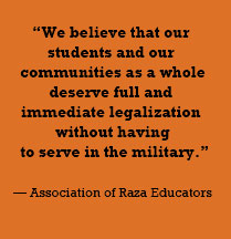 Association of Raza Educators quote