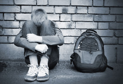 Bullying is becoming a trend for students younger than high-school age. (©iStockphoto/mikdam)