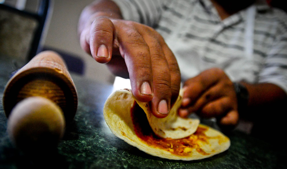 “Después de casi 30 años como reportero nunca pensé que los burritos salvarían mí vida”. (Sergio Ramirez/Borderzine.com)