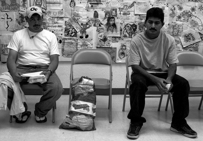 With no money and no place to go, some of the deportees don't know where to start. (David Smith-Soto/Borderzine.com)