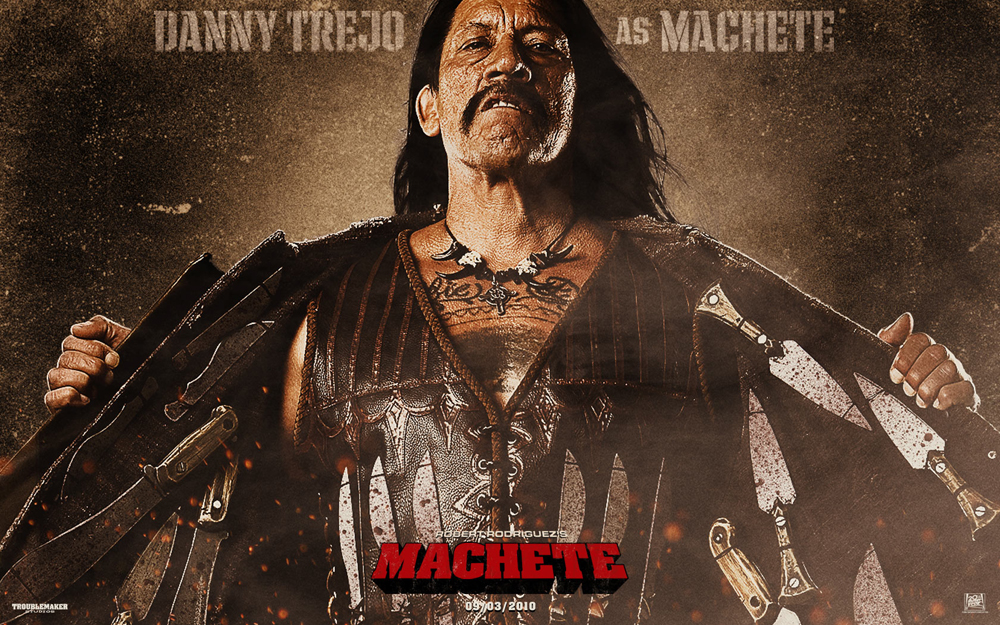 jessica alba machete poster. Machete was put into