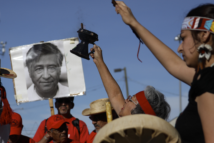 César Chávez celebration at El Paso, March 31 2011. (Raymundo Aguirre/Borderzine.com)