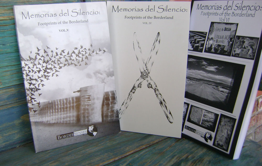 <em>Memorias del silencio</em> book series. (Fabián Laveaga/Borderzine.com)