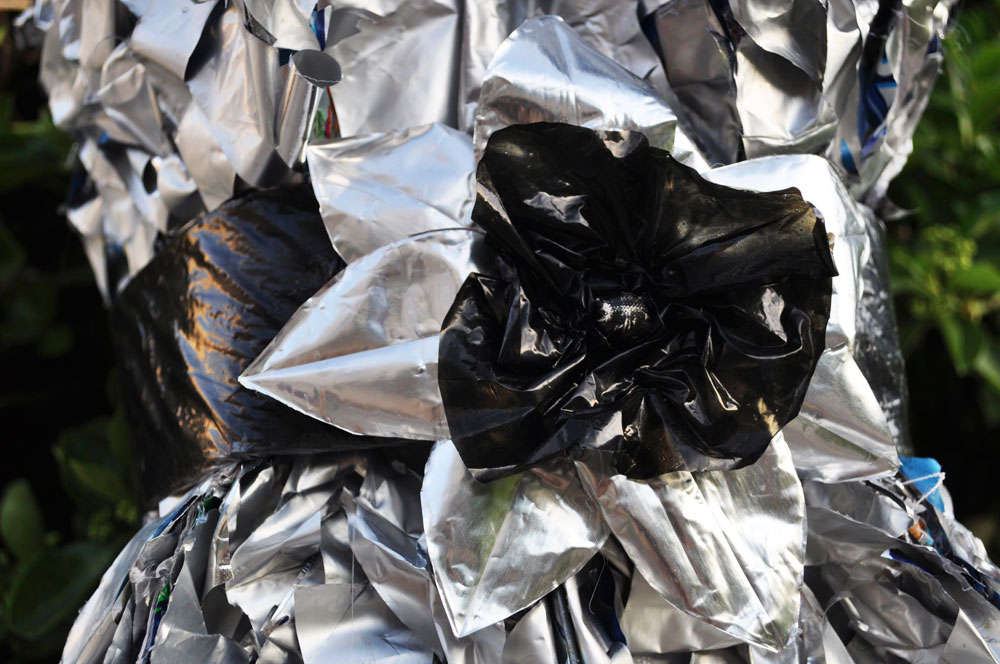 16 Trash Bag Style ideas  trash bag, recycled dress, trash bag dress