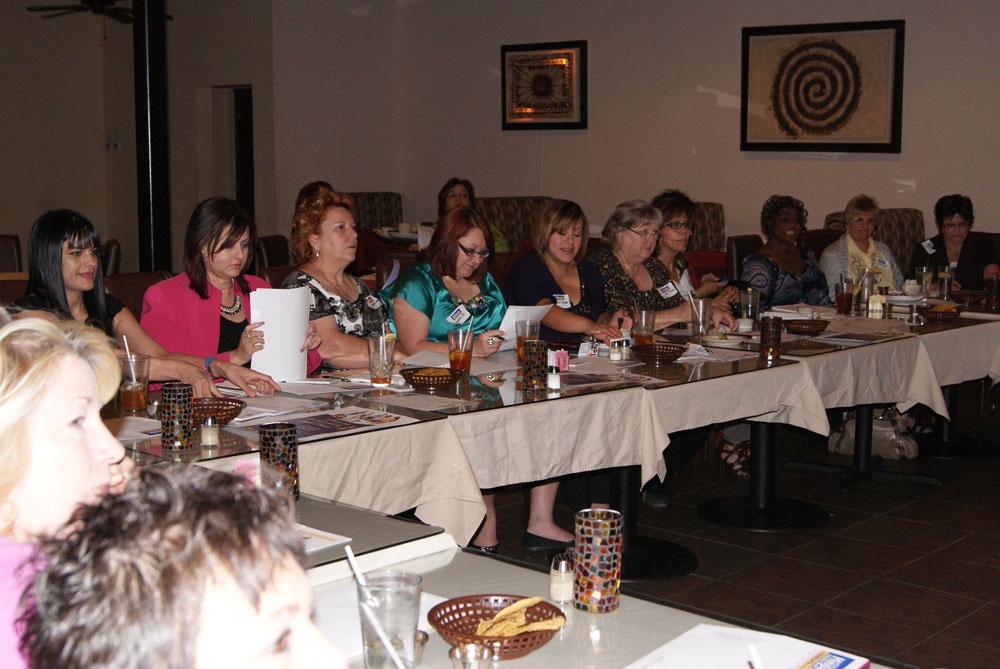 Business owners at Dynamic Women to Women Luncheon. (Priscilla Rey/Borderzine.com)
