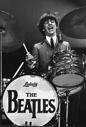 Ringo Star at the Beatles first U.S. concert. (©Mike Mitchell)