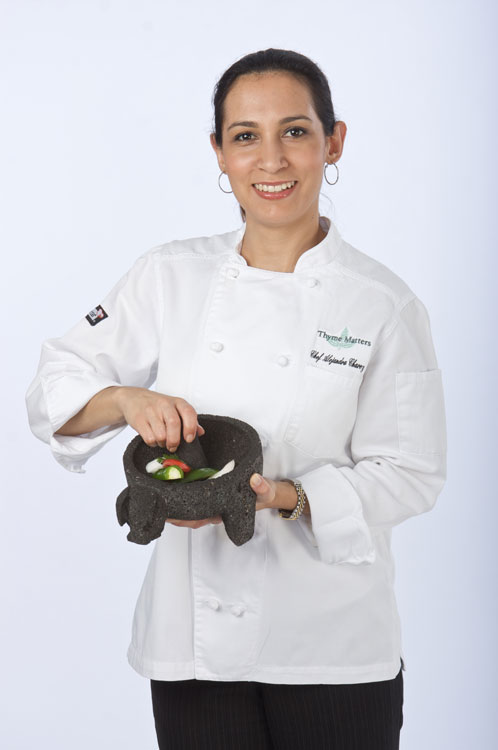 Chef Mujer Cocinando Imagui