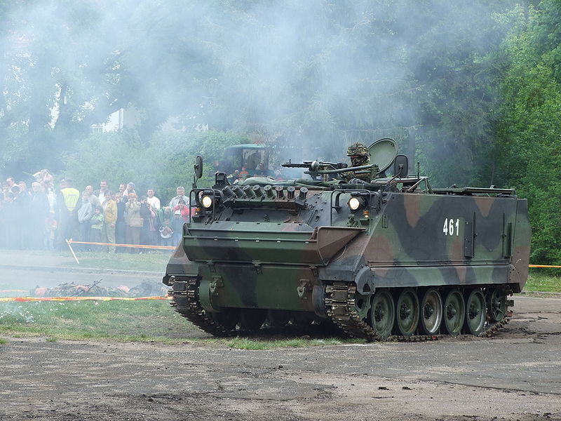 A M113 the armored personnel carrier used when I was a Captain. (©Vytauto)
