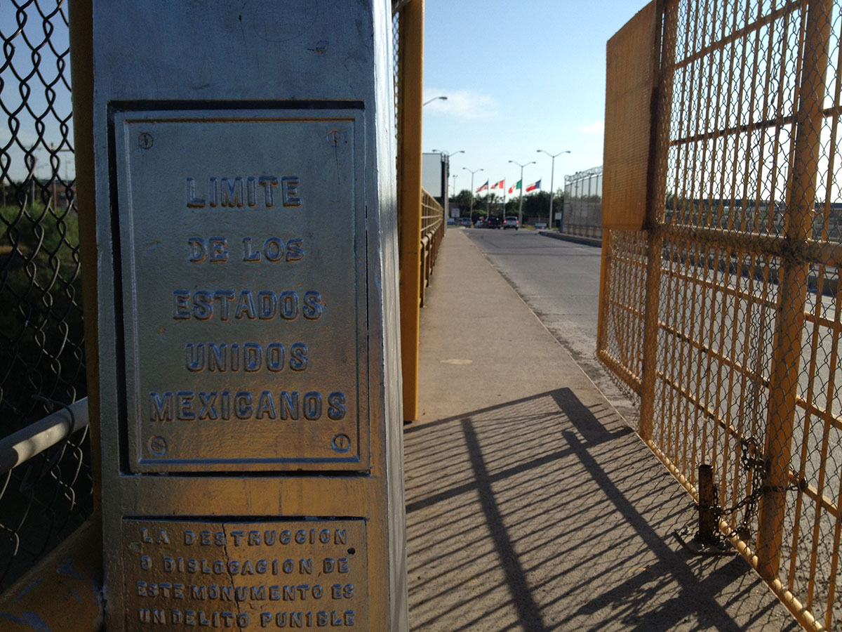 The Rio Grande City-Camargo International Bridge. (Sergio Chapa/Borderzine.com)