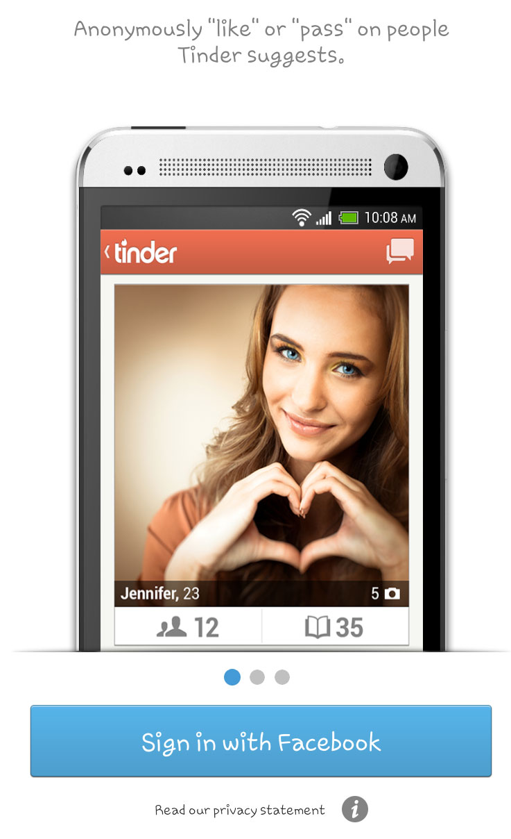 Tinder app sign in with facebook