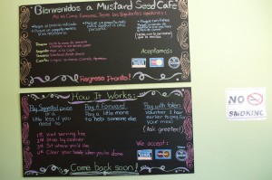 Mustard Seed Café how it works