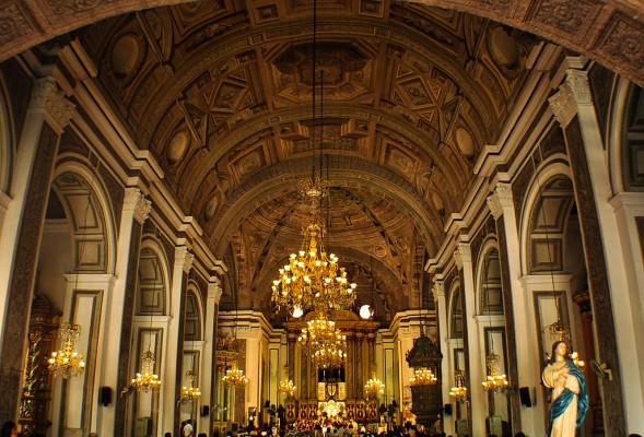 El legado del catolicismo es profundo en Filipinas. (Photo credit: Joeydvm)