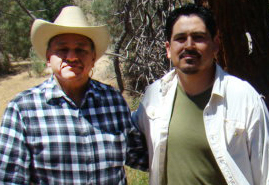 Jaime Ramirez, left, and Tim Z. Hernandez.