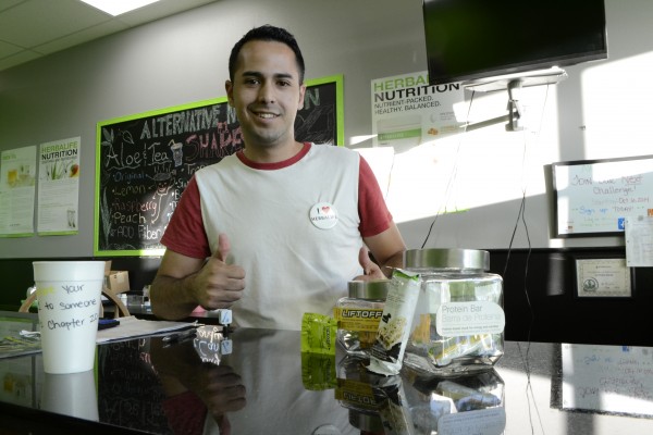 Al Trujillo's fascination with Herbalife led him to open his Alternative Nutrition club, in Socorro, Texas.