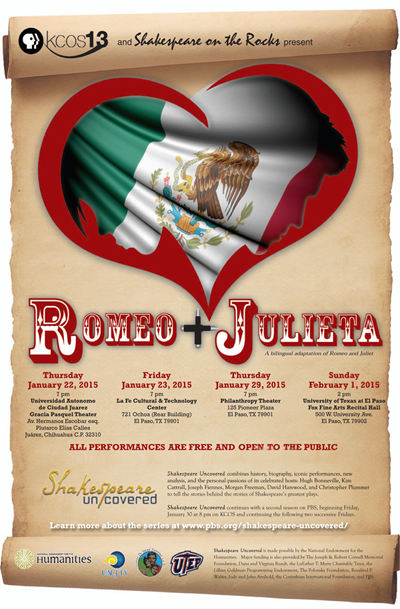 Romeo and Julieta poster