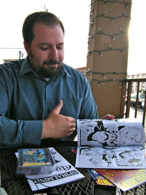 Phi3 Comics co-creator Matthew Rothblatt