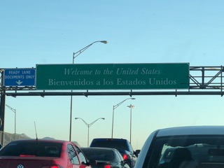 Border Sign-El Paso