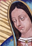 "Mural of Virgin of Guadalupe" by Zaragoza and Alameda. (Jonathan Saldívar/Borderzine.com)
