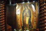 St. Patrick's Cathedral's Virgin. This picture of our Lady of Guadalupe can be found in downtown El Paso at St. Patrick's Cathedral. (Nora Orozco/Borderzine.com)