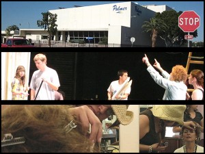 Behind the scenes of "Annie" at Palmer Auditorium in Brawley, Calif.