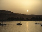 Puesta de sol en el río Nilo, Aswan, Egipto. (Cortesía de José Luis Trejo)