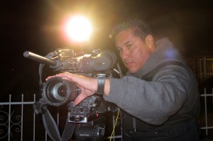Alejandro Hernández Pachecho, a cameraman exiled from Torreón, México. (Victoria A. Perez/Borderzine.com)