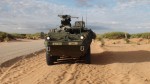 The IAV Stryker, the currnt vehicle used for mechanized operations. (Ken Hudnall/Borderzine.com)
