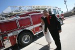 My dad (Arturo) walking me down the driveway on my wedding day, February 14, 2010. (Photo by Fernie Castillo and Mark Lambie.)