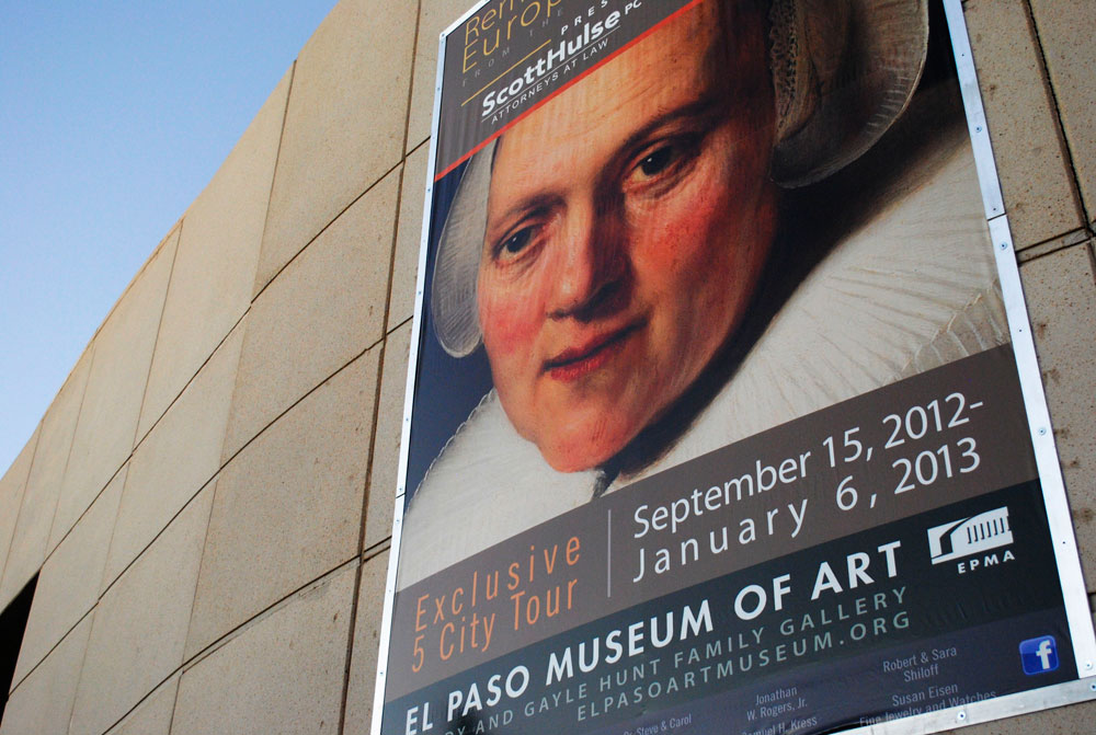 Rembrandt, Rubens, and Golden Age of Painting in Europe, currently at El Paso Museum of Art. (Christina Duran/Borderzine.com)