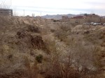 Arroyos are prone to flash flooding during El Paso’s monsoon season. (Paul Reynoso/Borderzine.com)