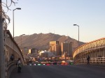 Downtown El Paso as seen from the Paseo del Norte International Bridge. (Sergio Chapa/Borderzine.com)