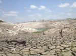 Nowhere is the current drought more devastating than Lake Amistad, an international reservoir just west of Del Rio. (Sergio Chapa/Borderzine.com)