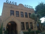 The historic Gage Hotel in Marathon. (Sergio Chapa/Borderzine.com)