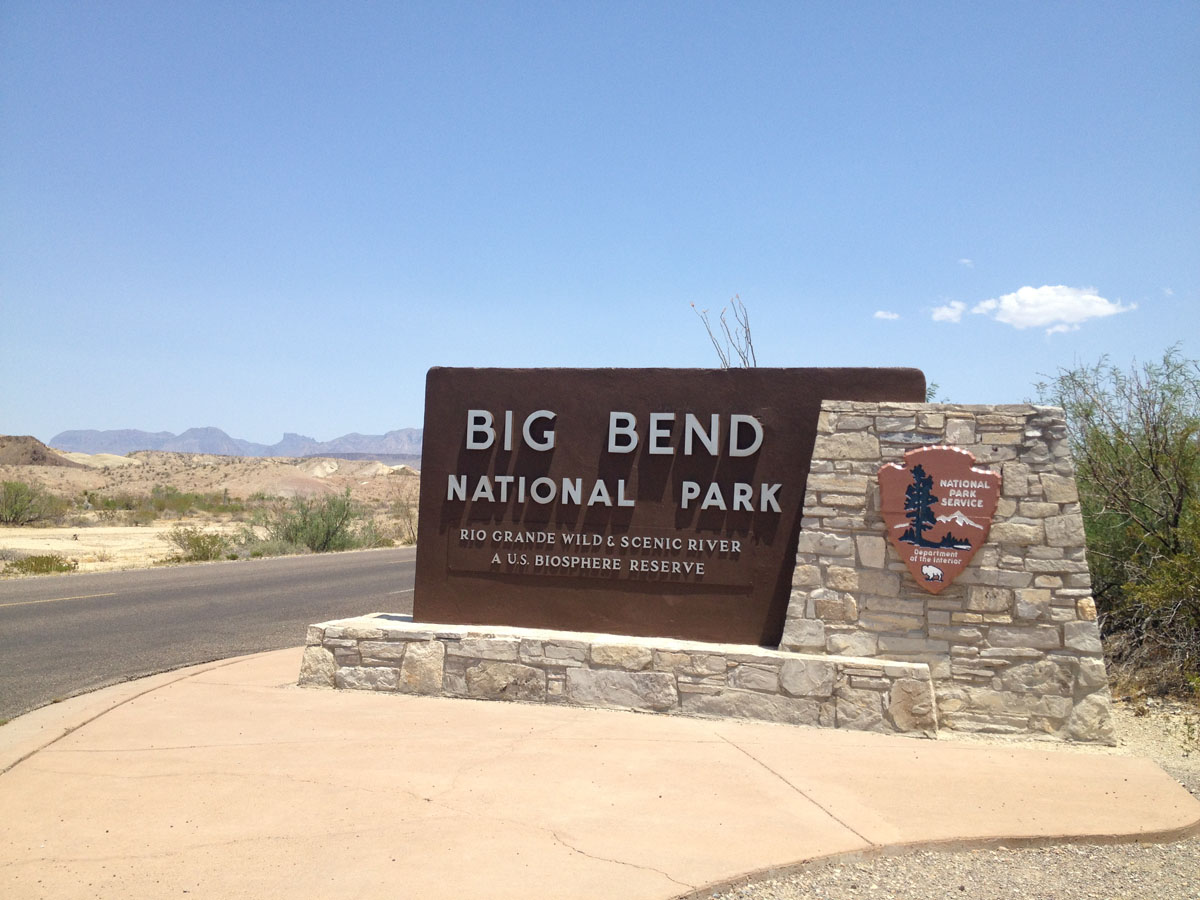 Study Butte entrance to Big Bend National Park. (Sergio Chapa/Borderzine.com)