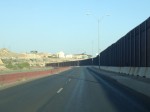 The border highway just west of downtown El Paso. (Sergio Chapa/Borderzine.com)