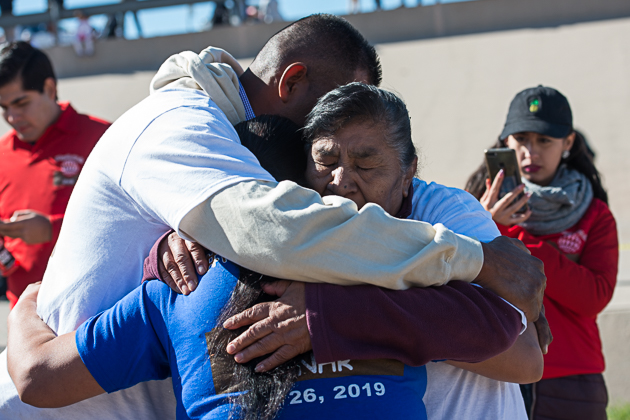 Hugs Not Walls event gives families long divided by border precious ...