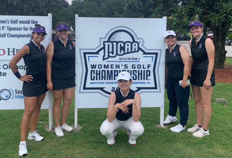 Ranger College Women's Golf team participates in 2022 NJCAA Championship in Sanford, Florida.